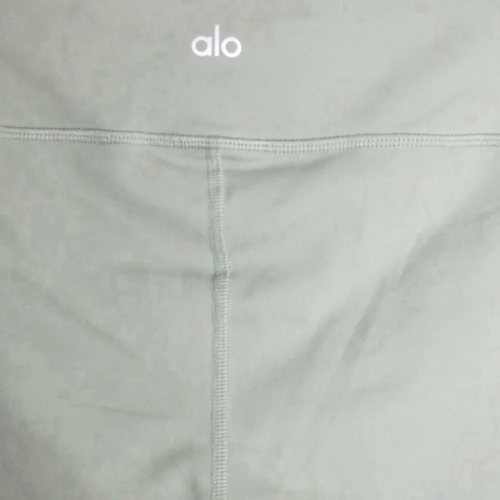 Alo Yoga Entwine Leggings Tights Sage Green - Picture 11 of 14